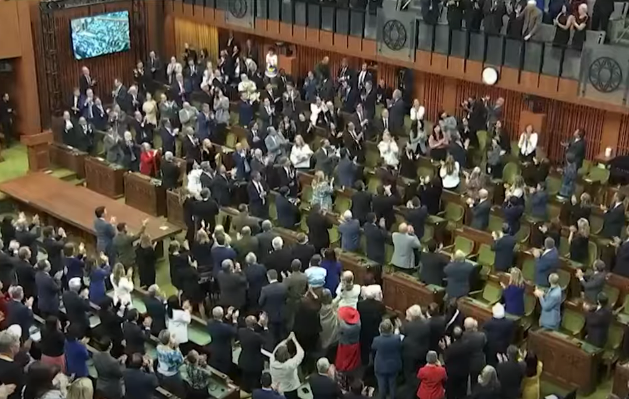 NAZI Yaroslav Hunka gets standing ovation in the House of Commons NAZI Yaroslav Hunka gets standing ovation in the House of Commons