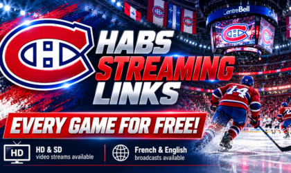 Habs Online: Montreal Canadiens LIVE Video Streaming Links